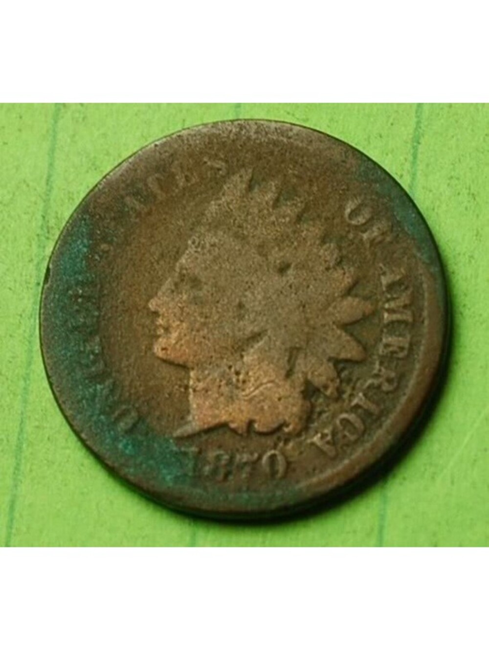 🔥X391 1870 Indian Head Cent Penny 1c Key Date For Your Collection!!🔥RARE